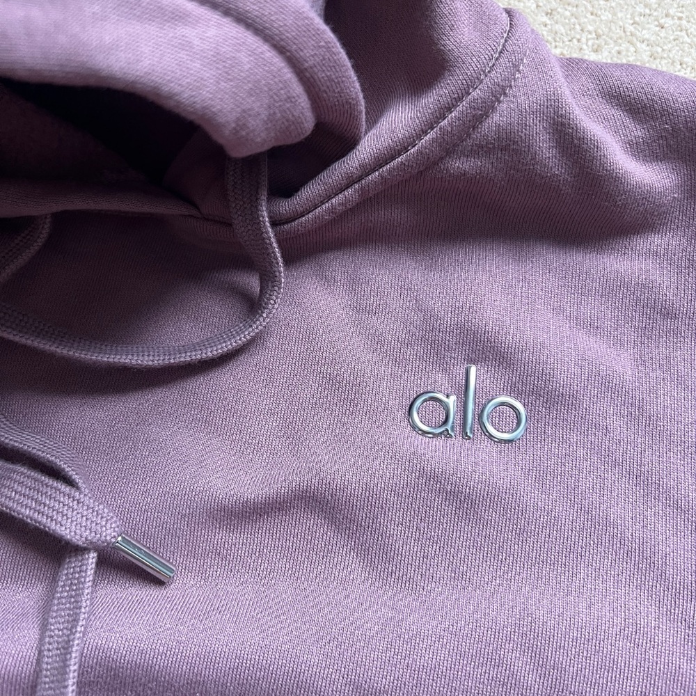 ALO Yoga Smokey Quartz sweatshirt 
Size XS
Perfect condition